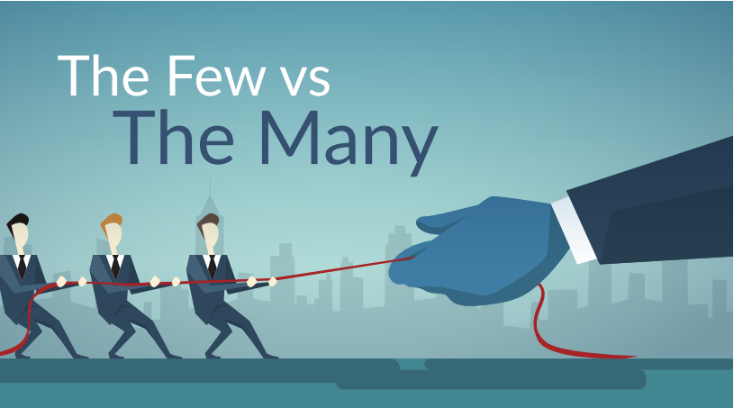 the few vs the men